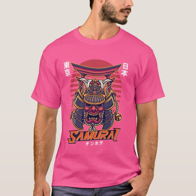 Camiseta Japón Samurai Shogun Torii Shrine Gate Toky (Anverso)