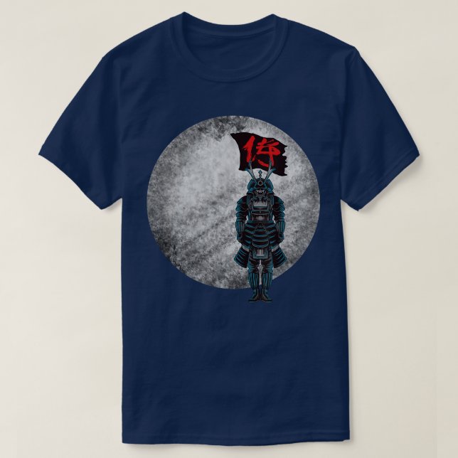 Camiseta Japón Samurai Warrior 571 (Diseño del anverso)