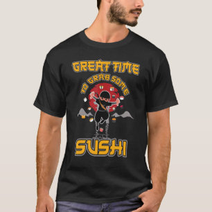 Camiseta Japón Sashimi Sushi Chopsticks Sushibar Temaki Nor