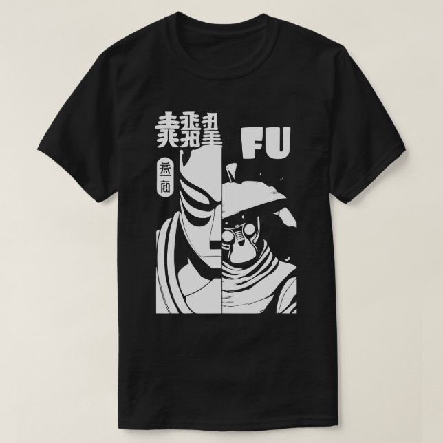 Camiseta Japón Shogun Ronin Warriors (Diseño del anverso)