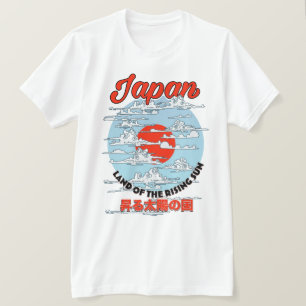 Camiseta Japón tierra del sol naciente