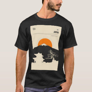 Camiseta Japón Tokio Monte Fuji Viaje Minímpico Viaje Po
