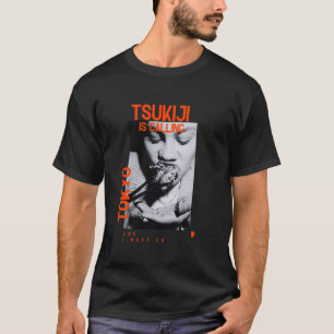 Camiseta JAPÓN Tokio Tsukiji, Toyosu Fish Market Aritsugu S