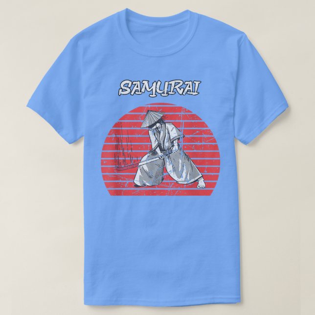 Camiseta Japón Tokyo Asia Sword Samurai Warrior (2) (Diseño del anverso)