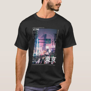 Camiseta Japón Tokyo Cyberpunk Art Streetwear Retro Grap
