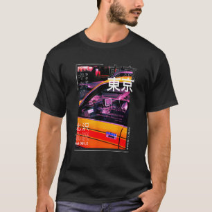 Camiseta Japón Tokyo Cyberpunk Art Streetwear Retro Grap