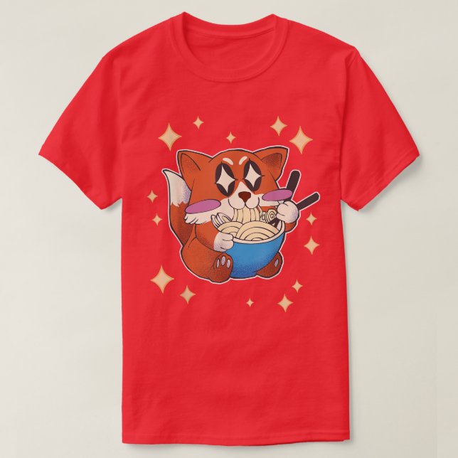 Camiseta Japón: Un animal que se burla del manga anime (Diseño del anverso)