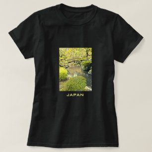 Camiseta Japón viaja con el tradicional jardín japonés
