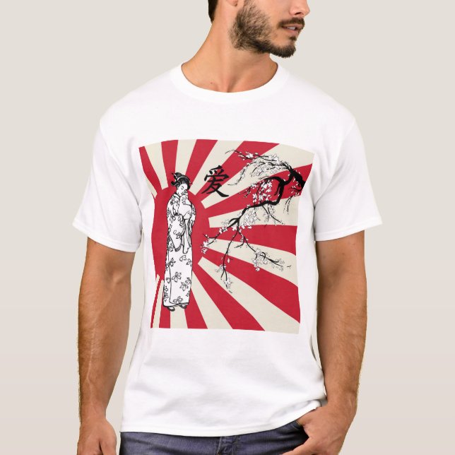 Camiseta Japón vintage (Anverso)