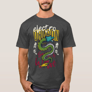 Camiseta Japonés de Elctro Dragon