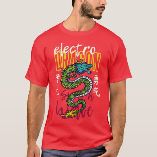Camiseta Japonés de Elctro Dragon