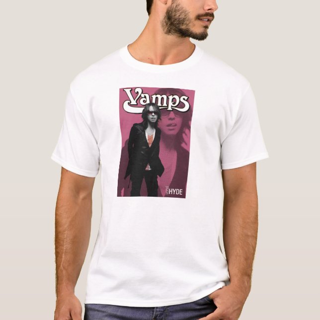 Camiseta Japonés de la roca de la banda de los empeines de (Anverso)