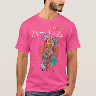 Camiseta Japonés Koi Carp Fish Arte estético Nishikigoi