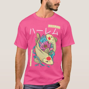 Camiseta Japonés Koi Carp Fish Arte estético Nishikigoi