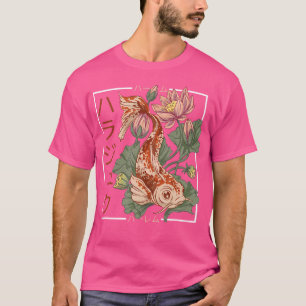 Camiseta Japonés Koi Carp Fish Arte estético Nishikigoi