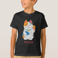 Japonés Maneki Neko Gato Blanco, símbolo de buena