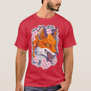 Camiseta Japonés Para Con Flor De Cerezo Sakura