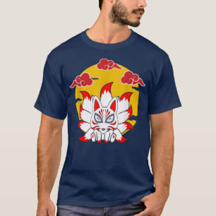 Camiseta Japonés Para Una Graciosa Funny Anime Kawaii Kitsu