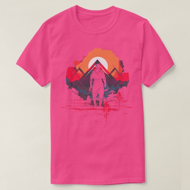 Camiseta Japonés tradicional Monte Fuji Japón Geisha (Diseño del anverso)