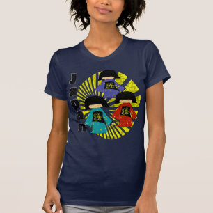 Camiseta Japonés Tres Cuidados Geisha