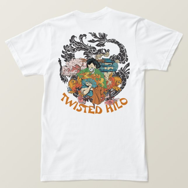 CAMISETA JAPONÉS TUITEÓ HILO TSHIRT (Reverso del diseño)
