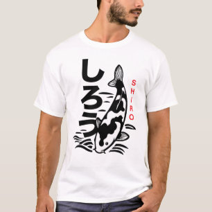 Camiseta Japonesa de Carp Shiro