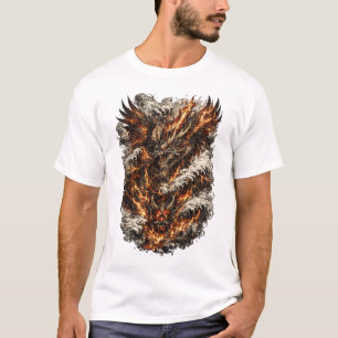 Camiseta Japonesa de Tigre con Tatuaje Irezumi T