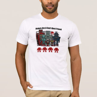 Camiseta japonesa del robot del juguete del