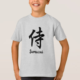 Camiseta Japonesa Kanji Samurái