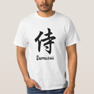 Camiseta Japonesa Kanji Samurái
