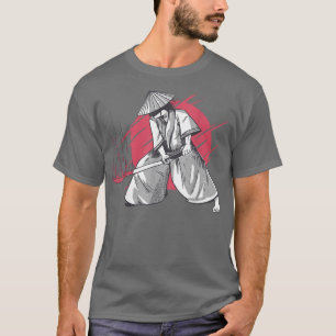 Camiseta japonesa Samurai - Espada Katana Warr