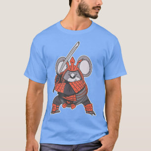 Camiseta japonesa Samurai - Guerra divertida con l