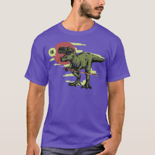 Camiseta japonesa, T-Rex Samurai, regalo de Hoodie