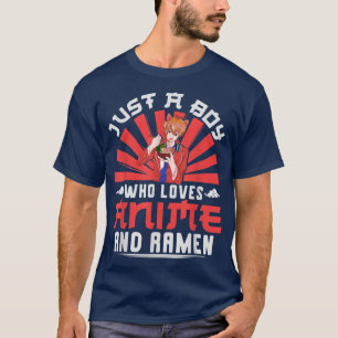 Camiseta Japoneses Kawaii Boys Manga Otaku Japón Ramen Anim