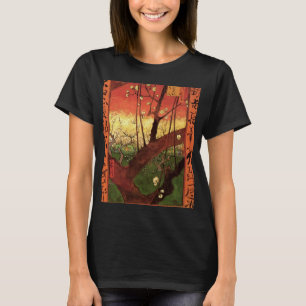Camiseta Japonismo: Árbol de ciruelo en flor de Vincent van