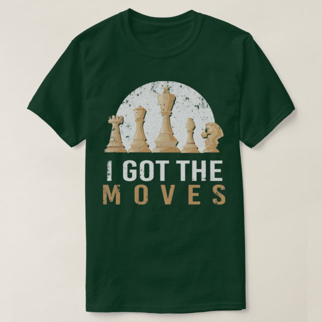 Camiseta Jaque mate Chessmen Gige Chess (Diseño del anverso)