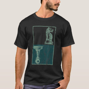 Camiseta Jaque mate de ajedrez de ajedrez Knight para juego