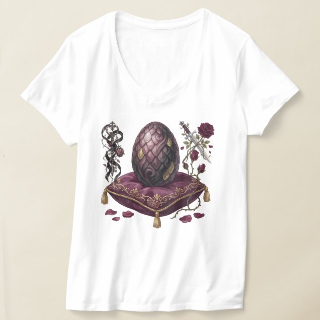 Camiseta Jaque mate de ajedrez de dragón gótico (Distribución )