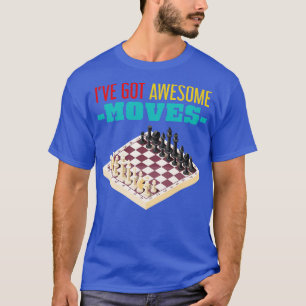 Camiseta Jaque mate Mover el ajedrez del jugador