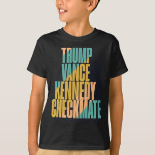 Camiseta Jaque Mate Trump Vance Kennedy 2025 Elección Repub
