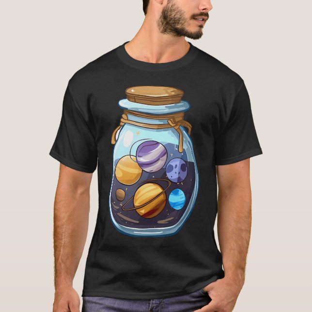 Camiseta Jar De Planetas (Anverso)