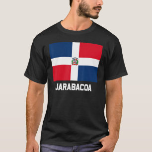 Camiseta Jarabacoa Bandera República Dominicana Emblem Escu