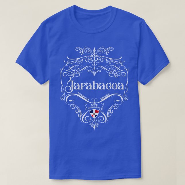 Camiseta Jarabacoa Diseño de época 1 (Diseño del anverso)