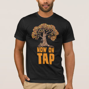 Camiseta Jarabe de arce azulador árbol dulce panqueque ado