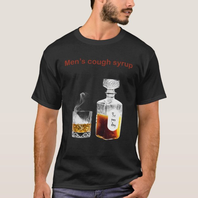 Camiseta Jarabe para tos masculino (Anverso)