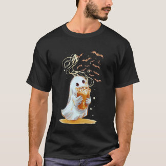 Camiseta Jarabes de Especias de Calabaza Fantasma de Hallow