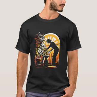 Camiseta Jardín Botánico Jardinería Jardinero Planta