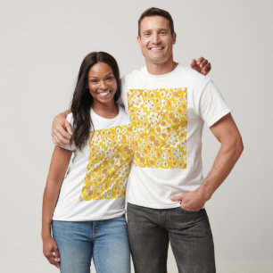 Camiseta Jardín Botánico Mazipoodles - Amarillo mariposo