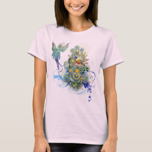 Camiseta Jardín celestial