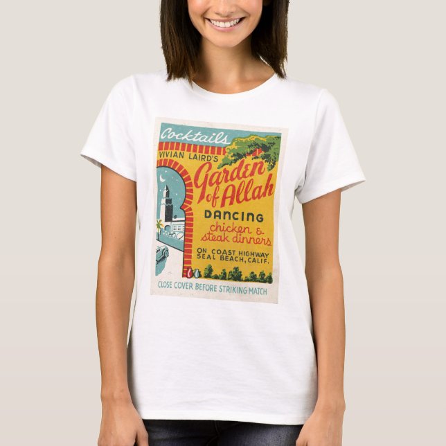 Camiseta Jardín de Alá (Anverso)